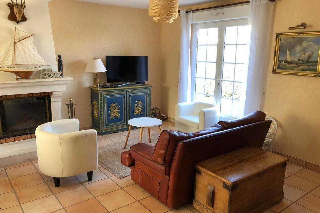 Belle Maison Neo-Bretonne A 5 Minutes De La Mer Tréveneuc Exteriér fotografie