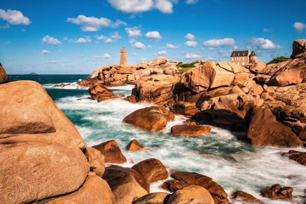 Belle Maison Neo-Bretonne A 5 Minutes De La Mer Tréveneuc Exteriér fotografie